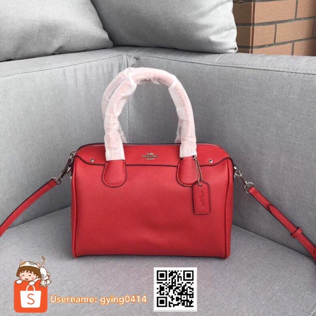 Coach mini deals bennett red