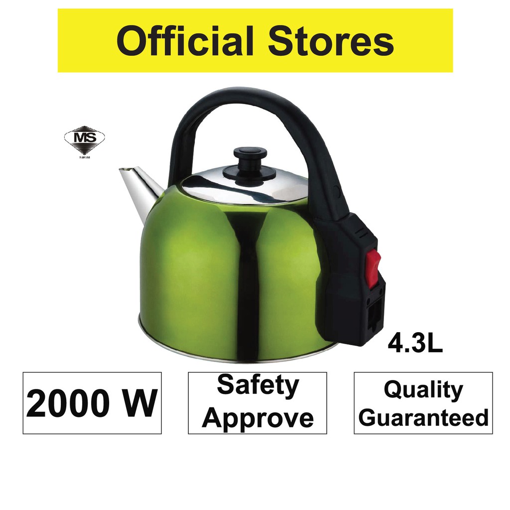 Automatic Cut Off Electric Jug Kettle Jug Cerek Elektrik Tea Maker Hot