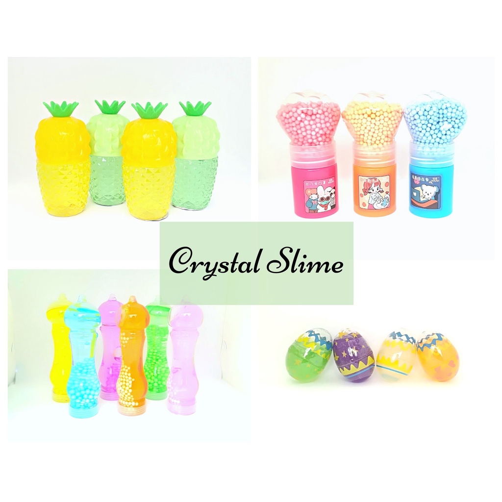 Slime Crystal Slime Toy Squishy Toys Floam Foam Slime Funny Slime ...