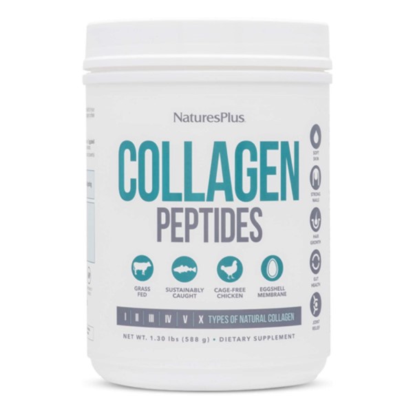 Nature's Plus, Collagen Peptides, 1.30 Lbs (588 G), I, II, III, IV, V ...