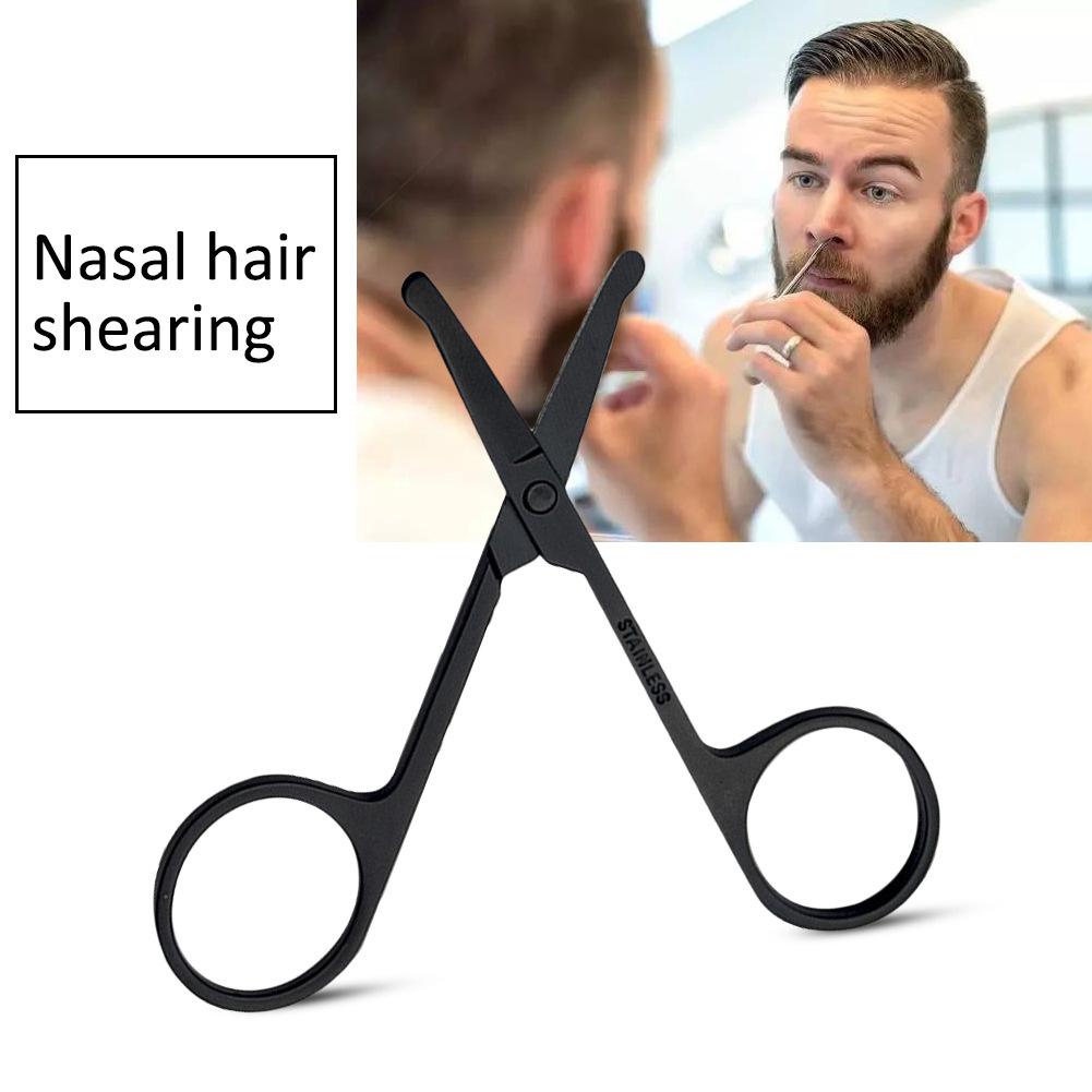 Rounded Nose Hair Trimmer Safety Scissors Multi Purpose Scissor with ...