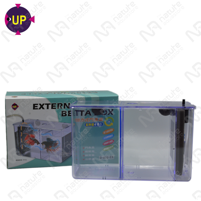 UP Aqua External Cycle Betta Box / Betta Fish Fighting Fish Tank ...