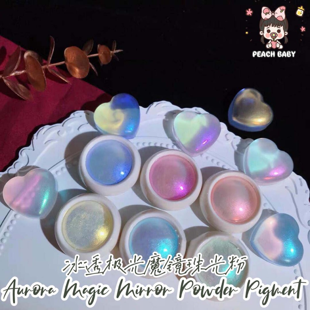 Aurora Magic Mirror Powder Pigment Color Resin DIY Making Glowing ...