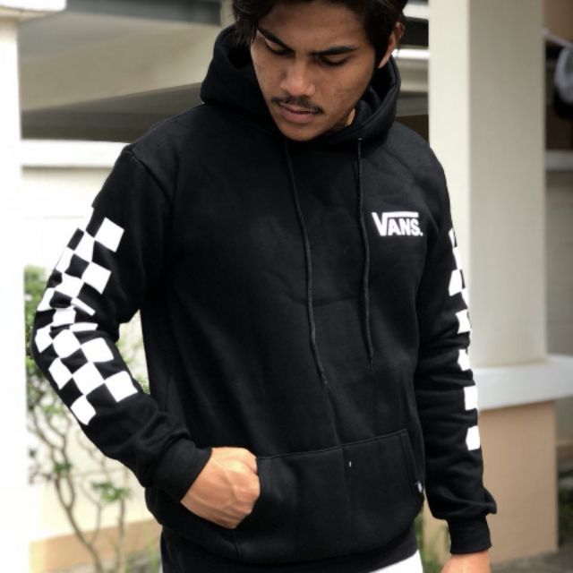 Van checkered clearance hoodie