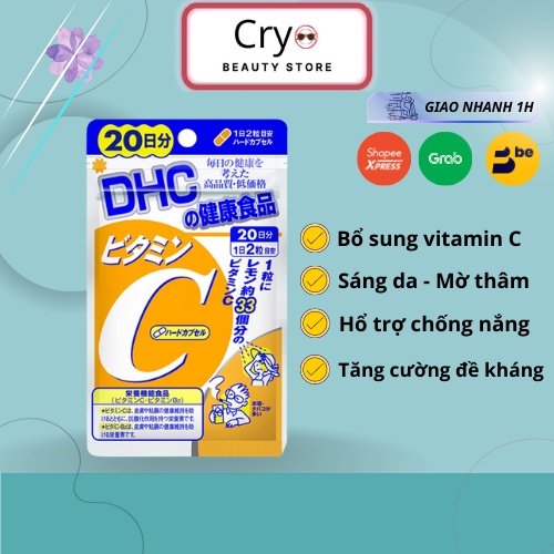 Dhc oral tablet supplemented with Japanese vitamin C 20 Days (40v