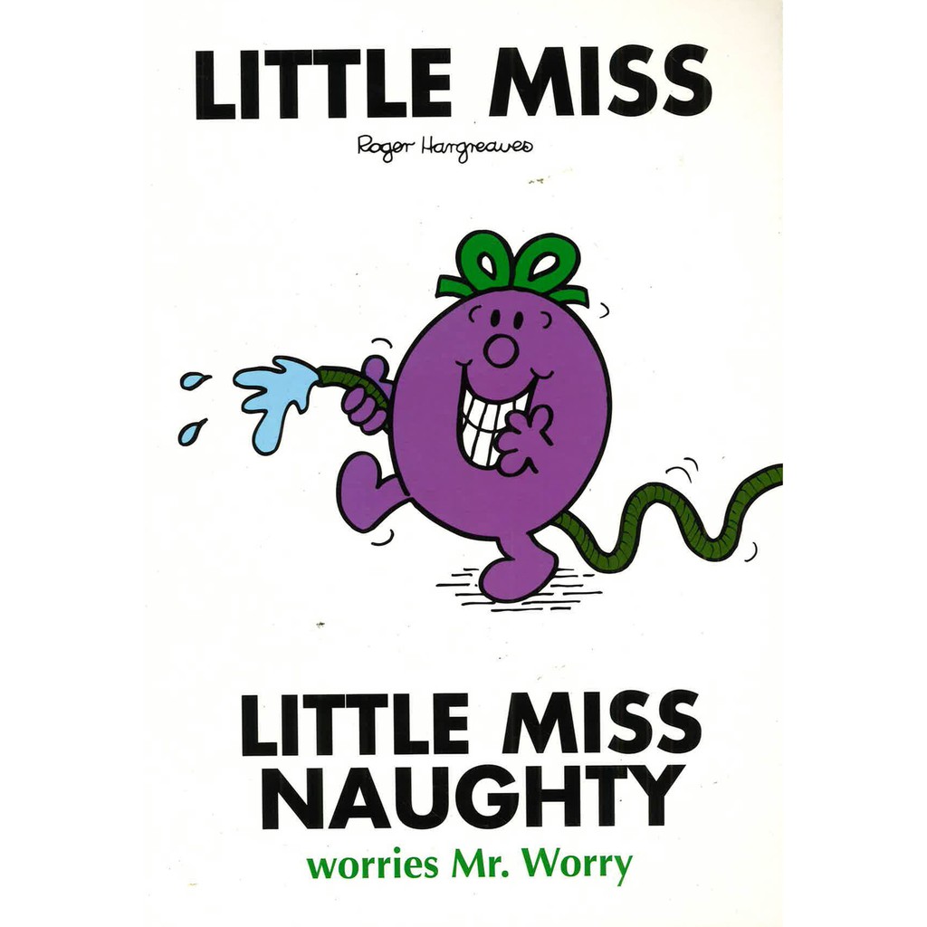 BBW) Little Miss Naughty Worries Mr. Worry (ISBN: 9780603569692) | Shopee  Malaysia