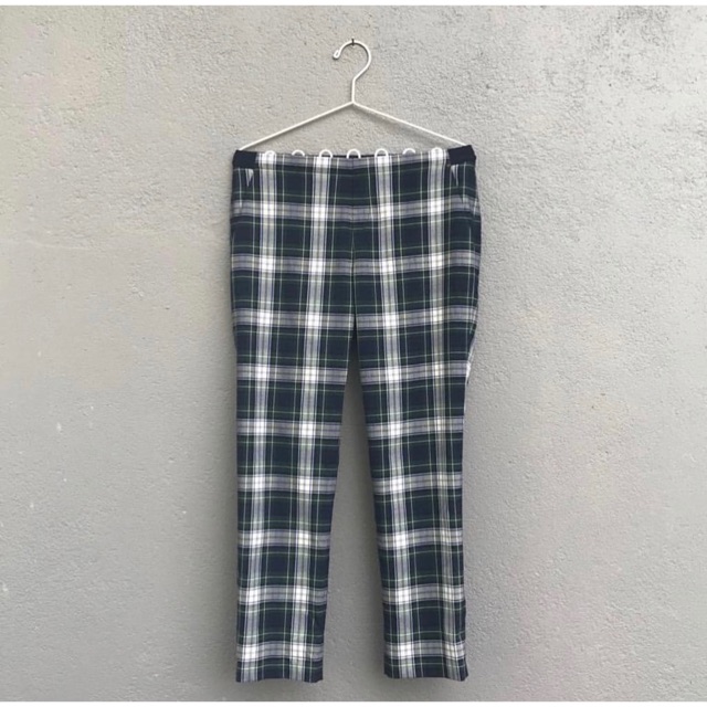 Checkered sale pants uniqlo