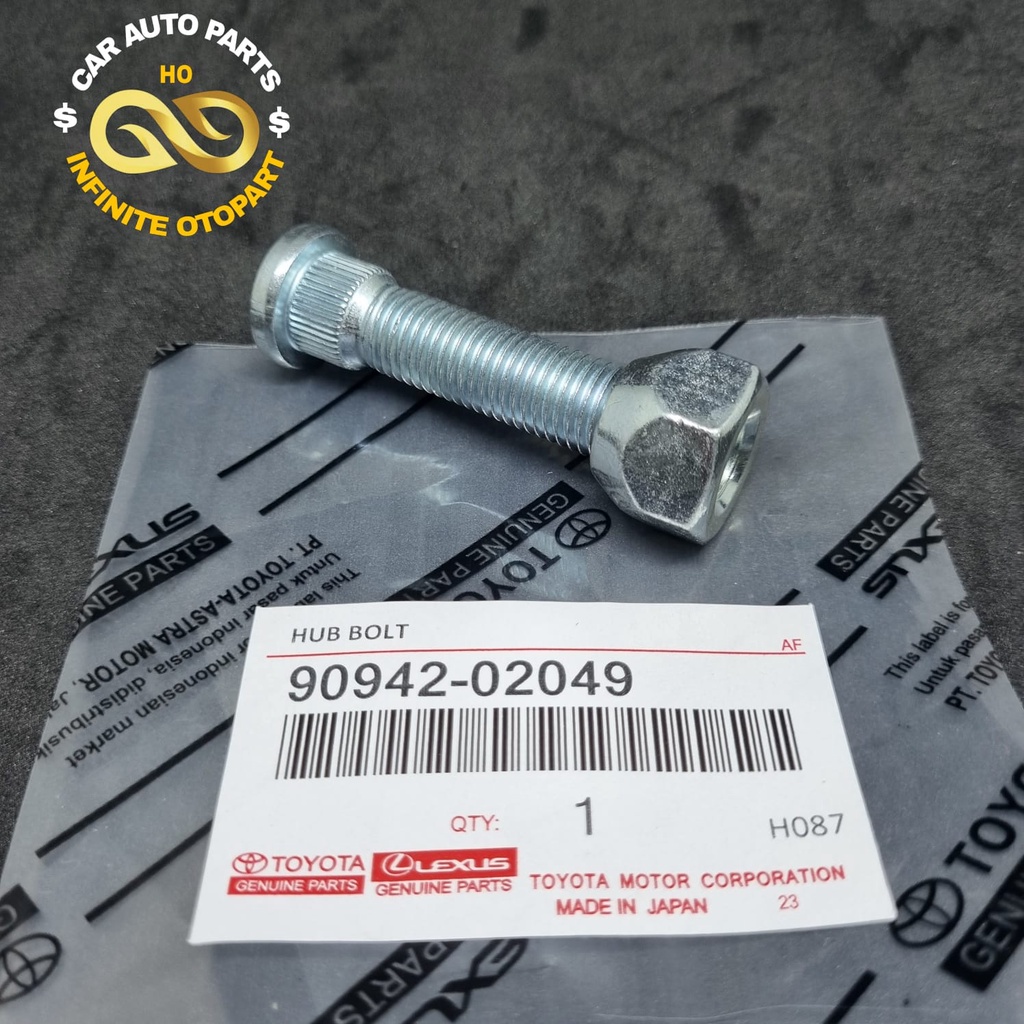 Hub BOLT Wheel BOLT+Nut INNOVA HILUX VIGO Shopee Malaysia