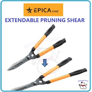 LONG PRUNING SHEAR EXTEND PRUNING SHEAR STAR BRAND EXTENDABLE PRUNING ...