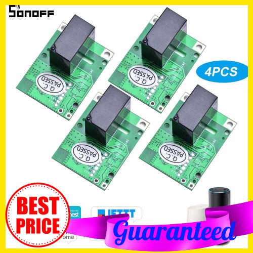 4PCS SONOFF RE5V1C Relay Module Dry Contact Output 5V WiFi DIY Switch ...