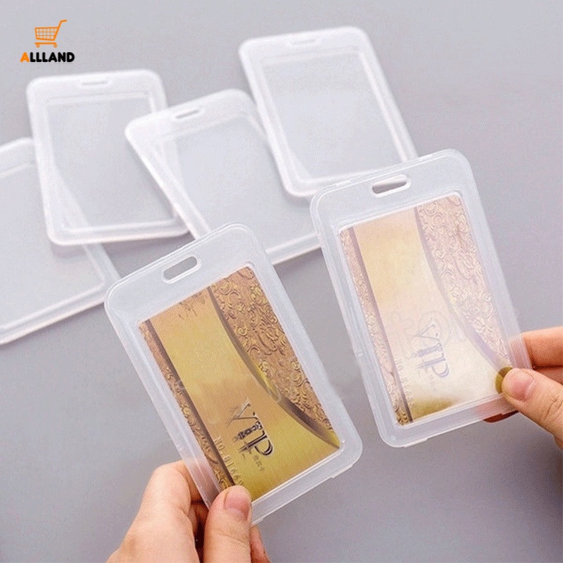 70mm Flip Cover Type Transparent PVC Card Sleeve/ Waterproof ID Card ...