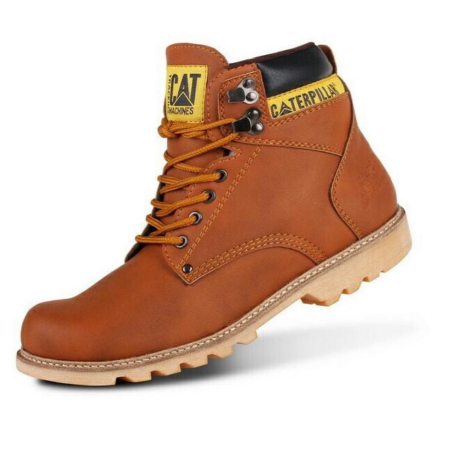 (Products Ref7v)!! Cat Holton SAfety Boots Men SAfety Iron Tip Shoes