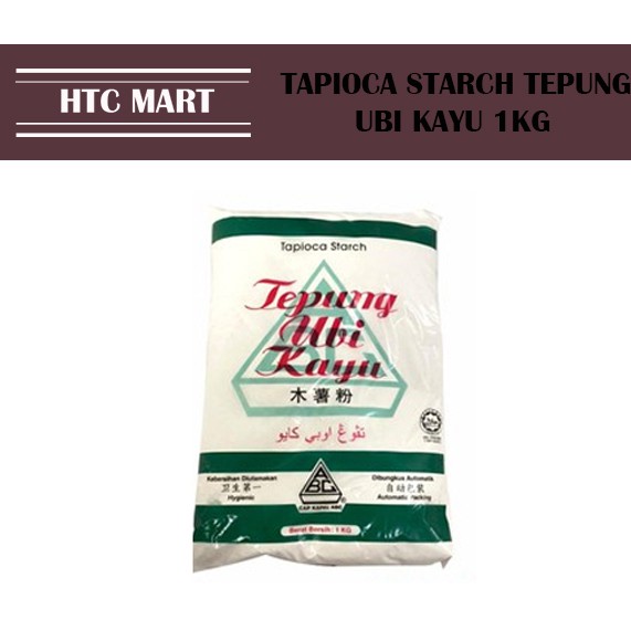 TAPIOCA STARCH TEPUNG UBI KAYU 1KG | Shopee Malaysia