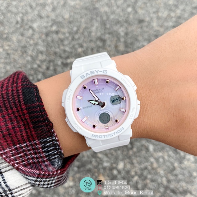 CASIO BABY G Beach Traveler Series BGA 250 BGA 250 7A2 Shopee Malaysia