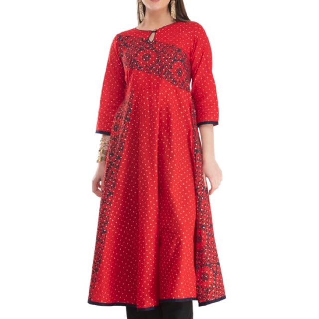 🌹TAMIL PUTHANDU COLLECTION🌹 ANARKALI COTTON KURTA ONLY. SIZE: S M L XL ...