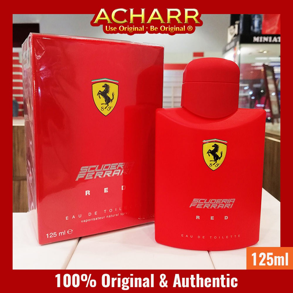 100 Original Scuderia Ferrari Red EDT Perfume 75ml 125ml Shopee Malaysia