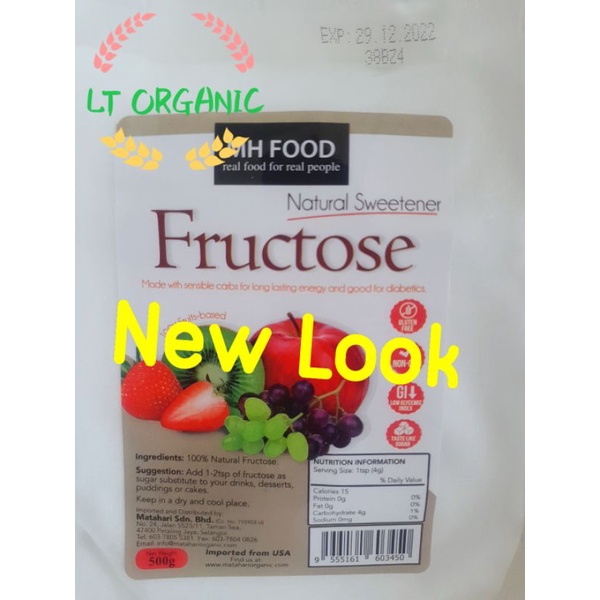 Fructose Powder 水果糖 500gm | Shopee Malaysia