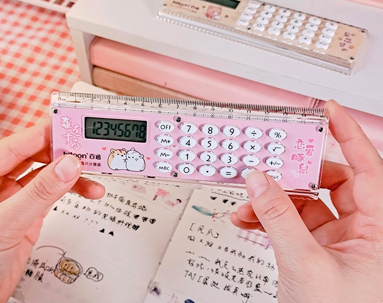 INSHAUS Korean Creative Ruler Dual-use Multifunctional Ruler with ...