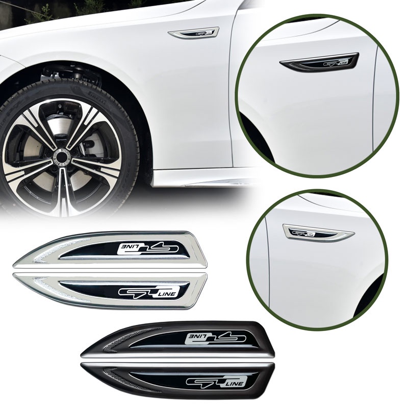 Chrome Metal 3D V6 Car Emblem Badge Decal Trunk Auto Motor Sticker