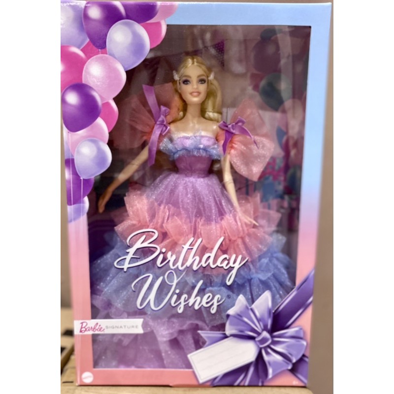 Birthday Wishes Barbie Signature Doll 2020 Mattel GTJ85 | Shopee Malaysia