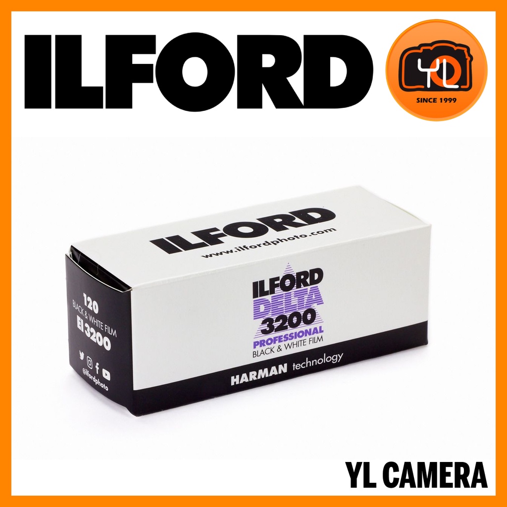 ILFORD DELTA 3200 PROFESSIONAL Black And White Film (120 Roll Film ...