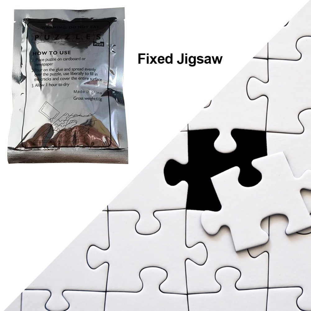 PLAY 1000PCS Puzzle Adhesive Puzzle Fixed Glue Liquids Jigsaw Storage Accessories Kit 60ml