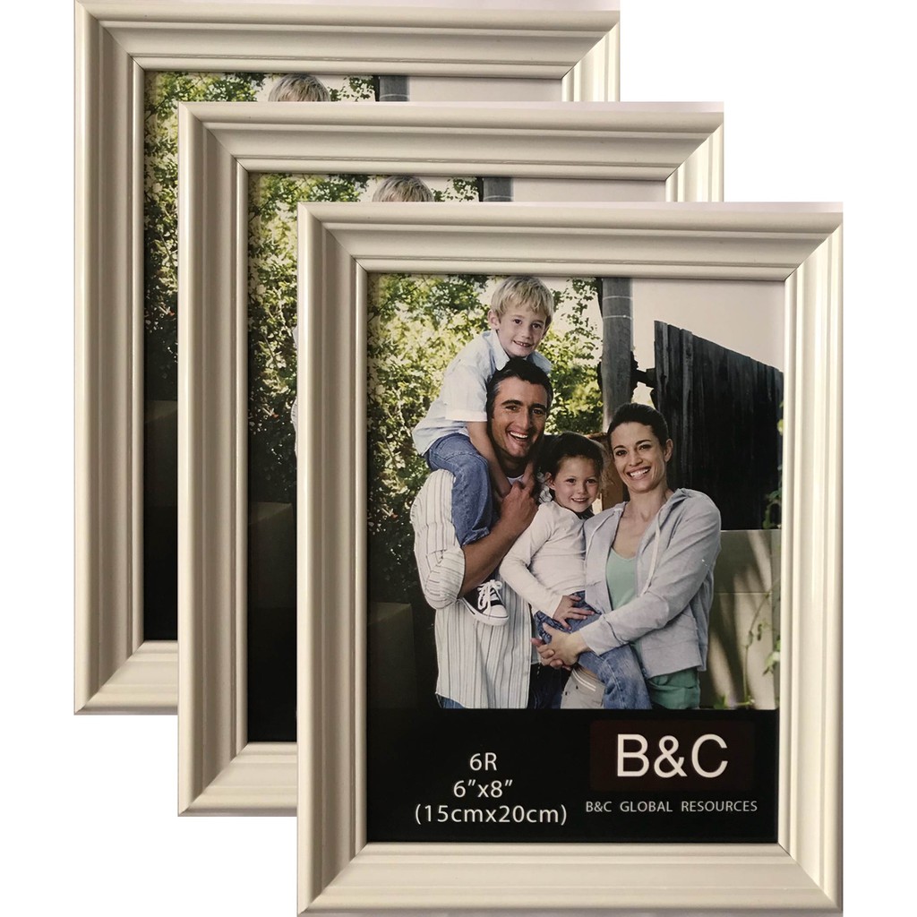 Photo Frame Size 6R - (3pcs) | Shopee Malaysia
