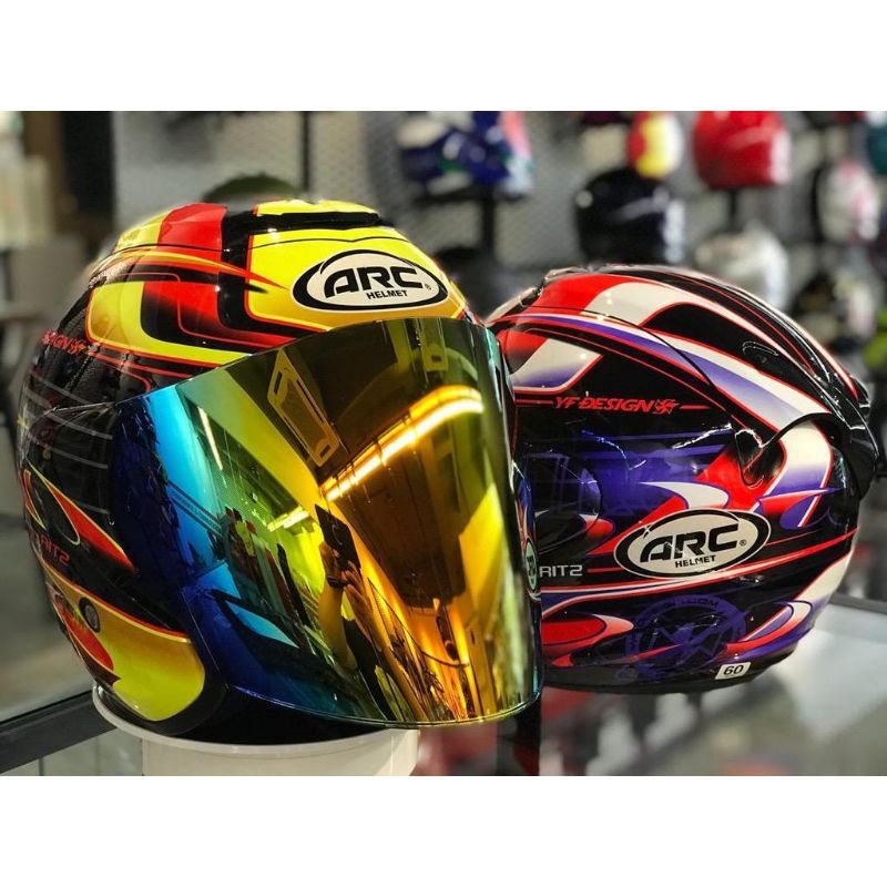 Arc helmet best sale new design