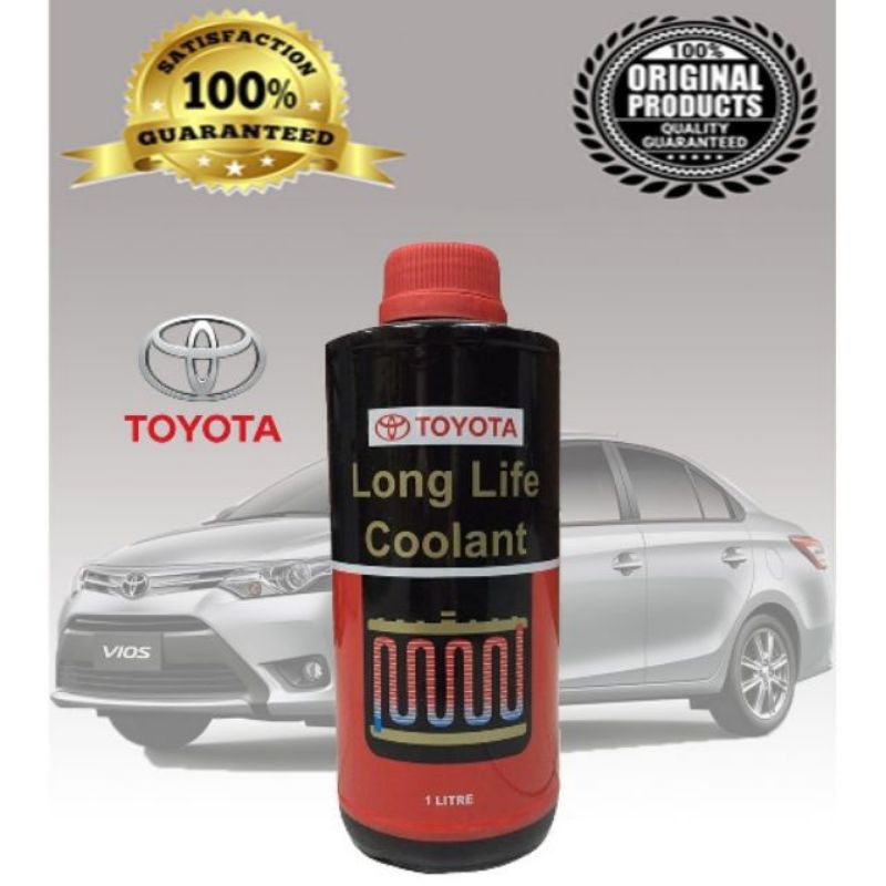 088891L Toyota Long Life Coolant (1 liter) For Toyota , Honda , Mazda , Nissan , Proton