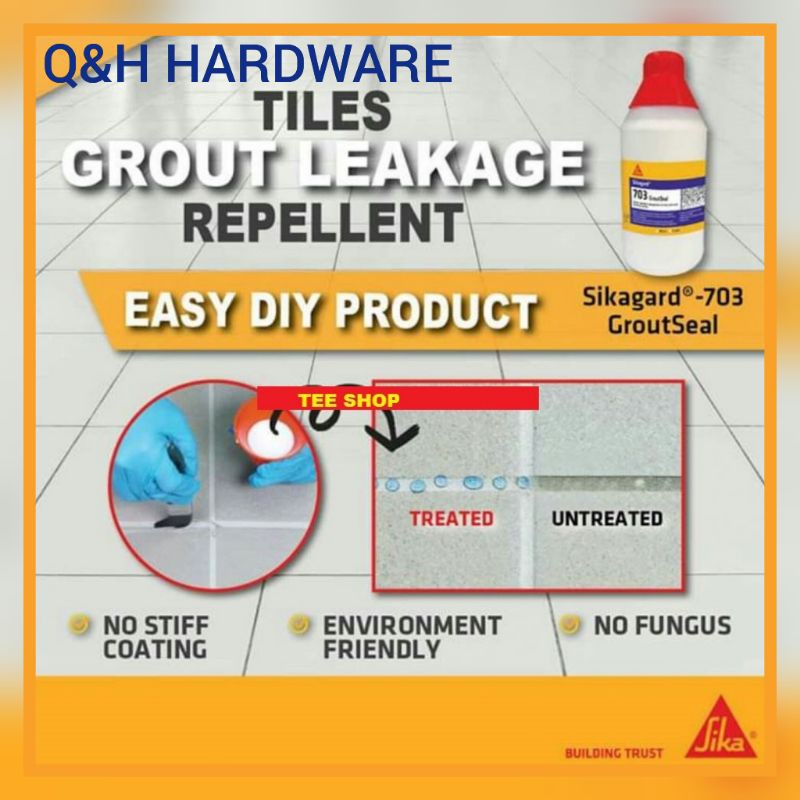SIKA Sikagard 703 GroutSeal 1 Little Waterproofing Clear Tiles Joints /WATERPROOF (KALIS AIR