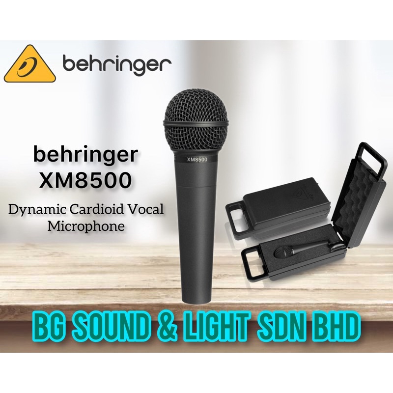 Behringer XM8500 Dynamic Cardioid Vocal Microphone | Shopee Malaysia