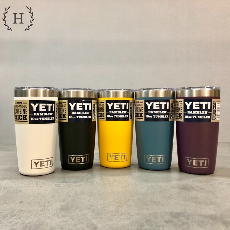YETI (USA) Genuine Thermos Cup Rambler 10oz Magslider Lid Shopee