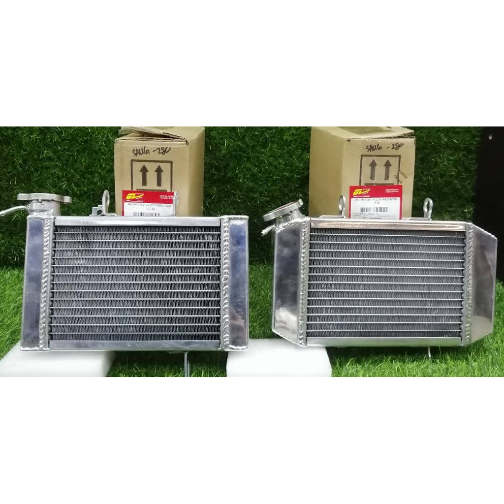 GL RADIATOR RACING LC135 / Y15ZR ALUMINIUM ALLOY COMBO COOLANT & BIG ...