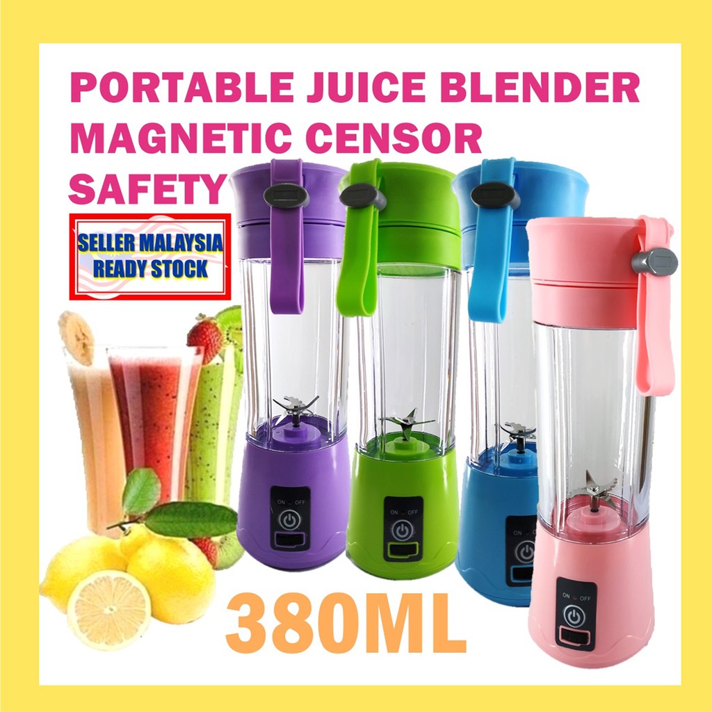 MyKitchen Store FRUITS BLENDER [6 BLADE] Portable USB Rechargeable