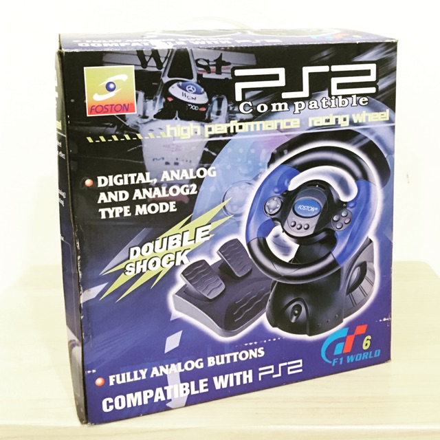 PS2 Compatible high performance racing wheel | Shopee Malaysia