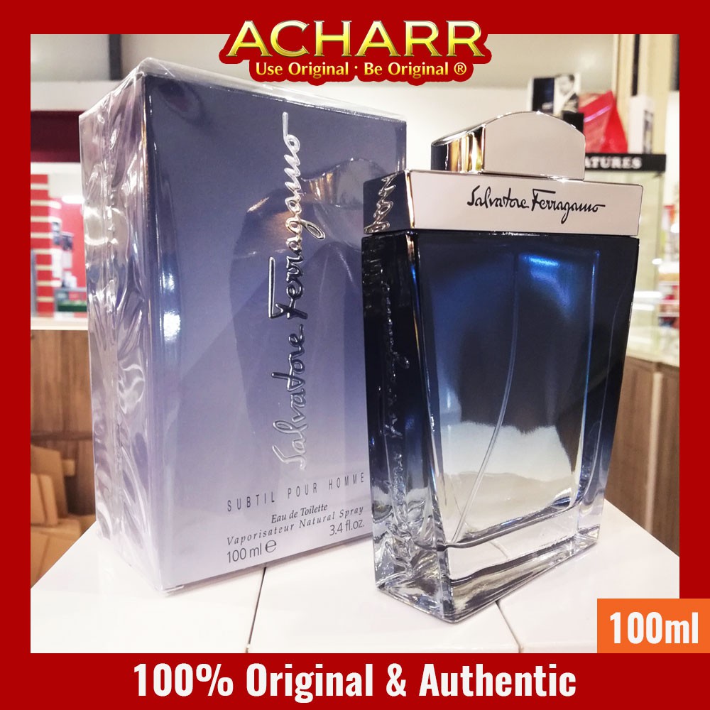 Perfume salvatore ferragamo subtil best sale pour homme