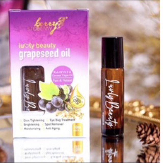 Grapeseed Oil Stoberry Luvly Beauty Luvli Shopee Malaysia