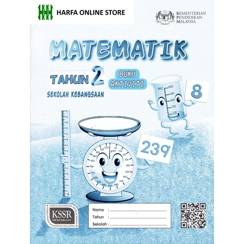 Buku Teks Matematik Tahun 2 (Buku Aktiviti) KSSR | Shopee Malaysia