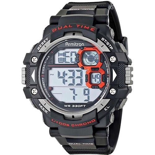 Armitron pro sport watch military time best sale