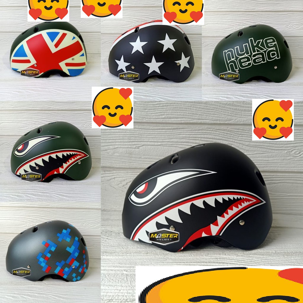 Helmet best sale basikal shopee