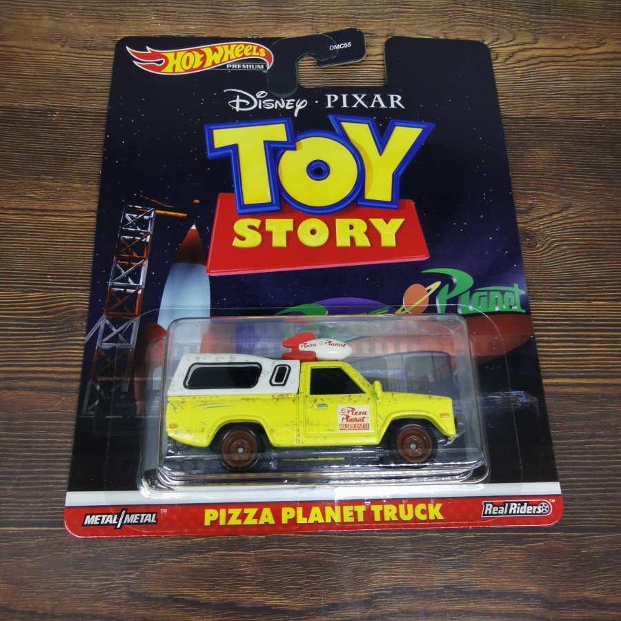 Hot Wheels Disney Pixar Toy Story Pizza Planet Truck movie retro S ...