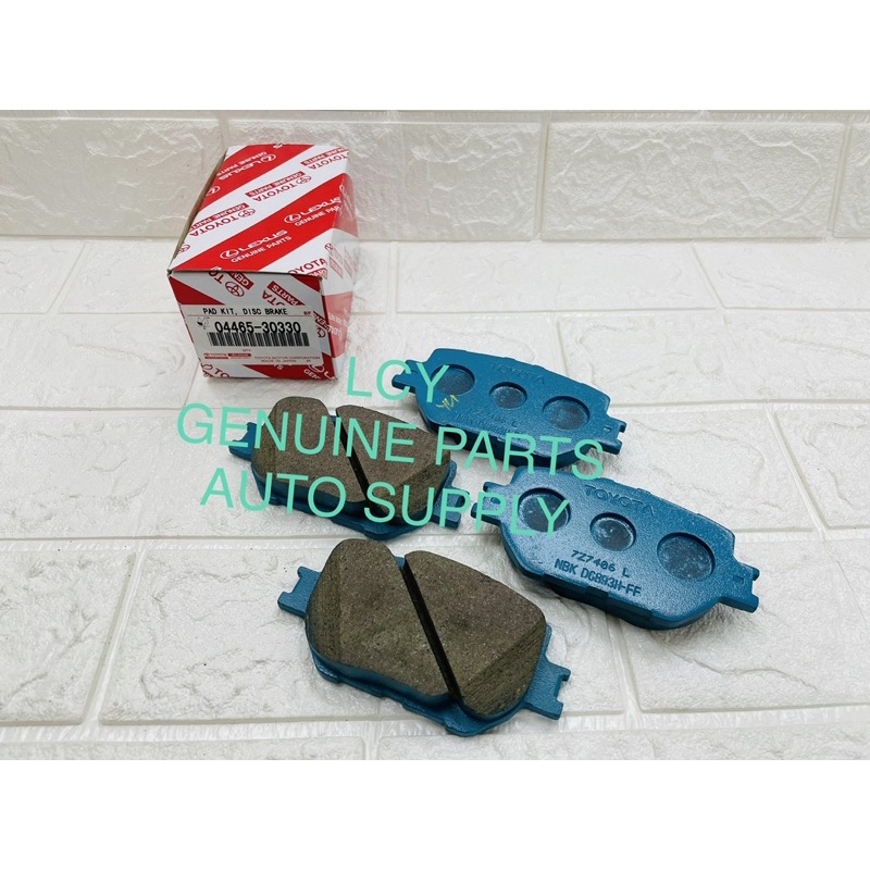 TOYOTA MARK-X GRX120/121 BRAKE PAD(FRONT)(04465-30330) | Shopee Malaysia