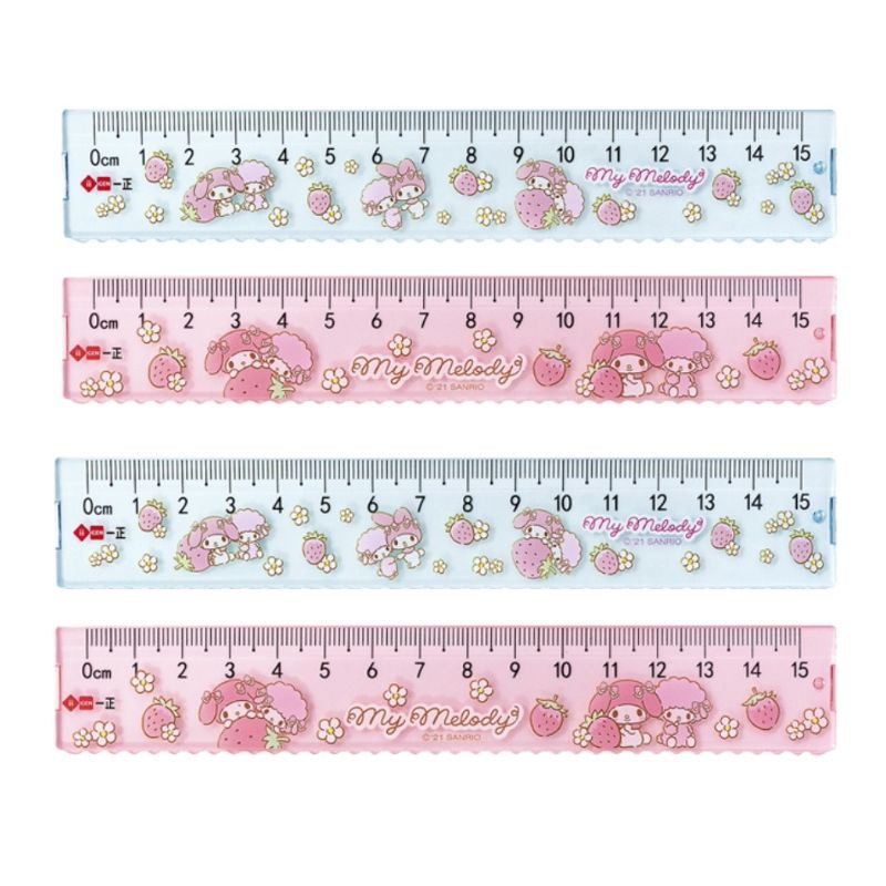Hello Kitty Foldable Ruler Kids Stationery Pembaris Cartoon Comel ...