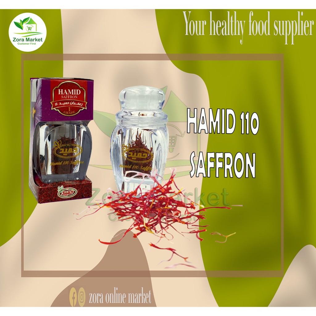 Za'faran Grade A/ Saffron Hamid Original High Quality 1G | Shopee Malaysia