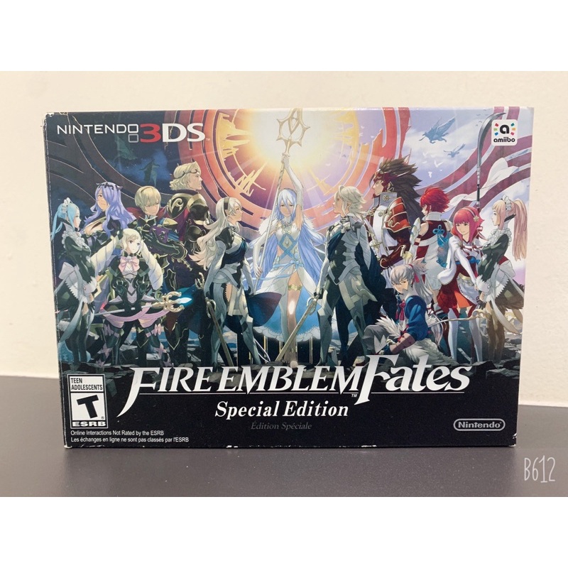 Nintendo 3DS fire emblem FATES collector/limited/special edition. rare
