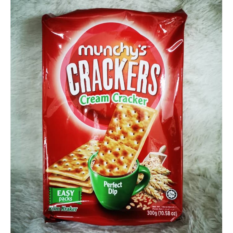 MUNCHY'S CREAM CRACKER 300G(EASY PACKS) | Shopee Malaysia