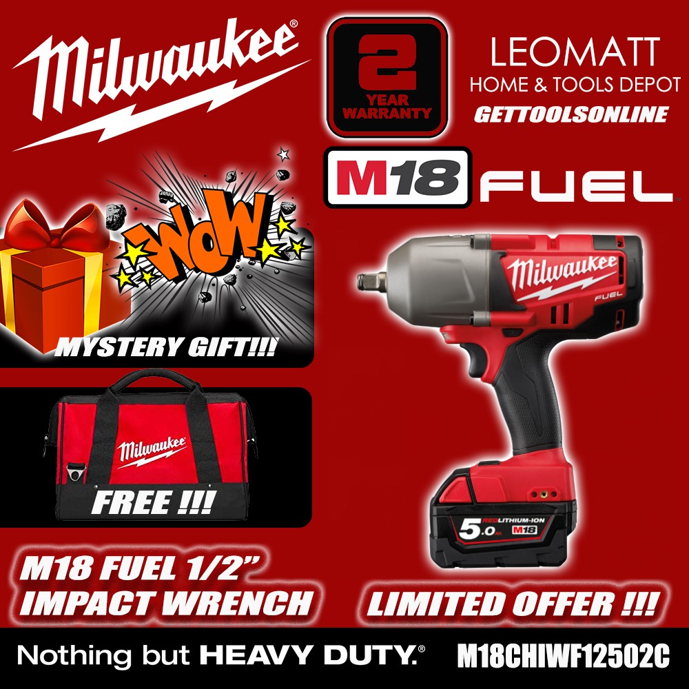 thumbnail image 2 of Milwaukee M18 FUEL™ 1″ High Torque Impact Wrench W/ One Key™ (Tool Only 2 of 14