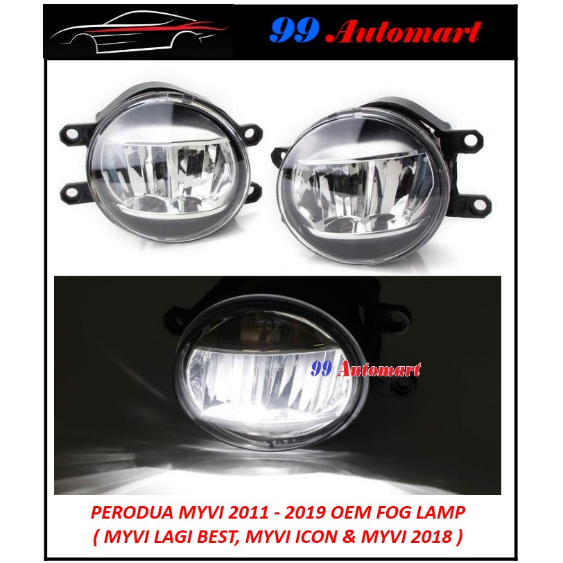 Myvi lagi best fog lamp deals bulb