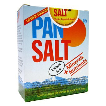 PAN SALT LOWER SODIUM CONTENT + MINERALS NUTRIENTS 215G (EXP:10/2026 ...