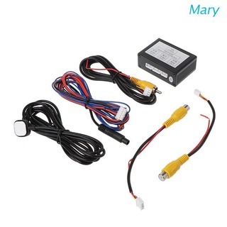 Car Front View Camera Switcher, Smart Car Parking Camera Converter Front  Rear View Video Switch Channel Control Box